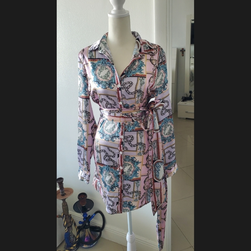 Pretty little things belted shirt/dress